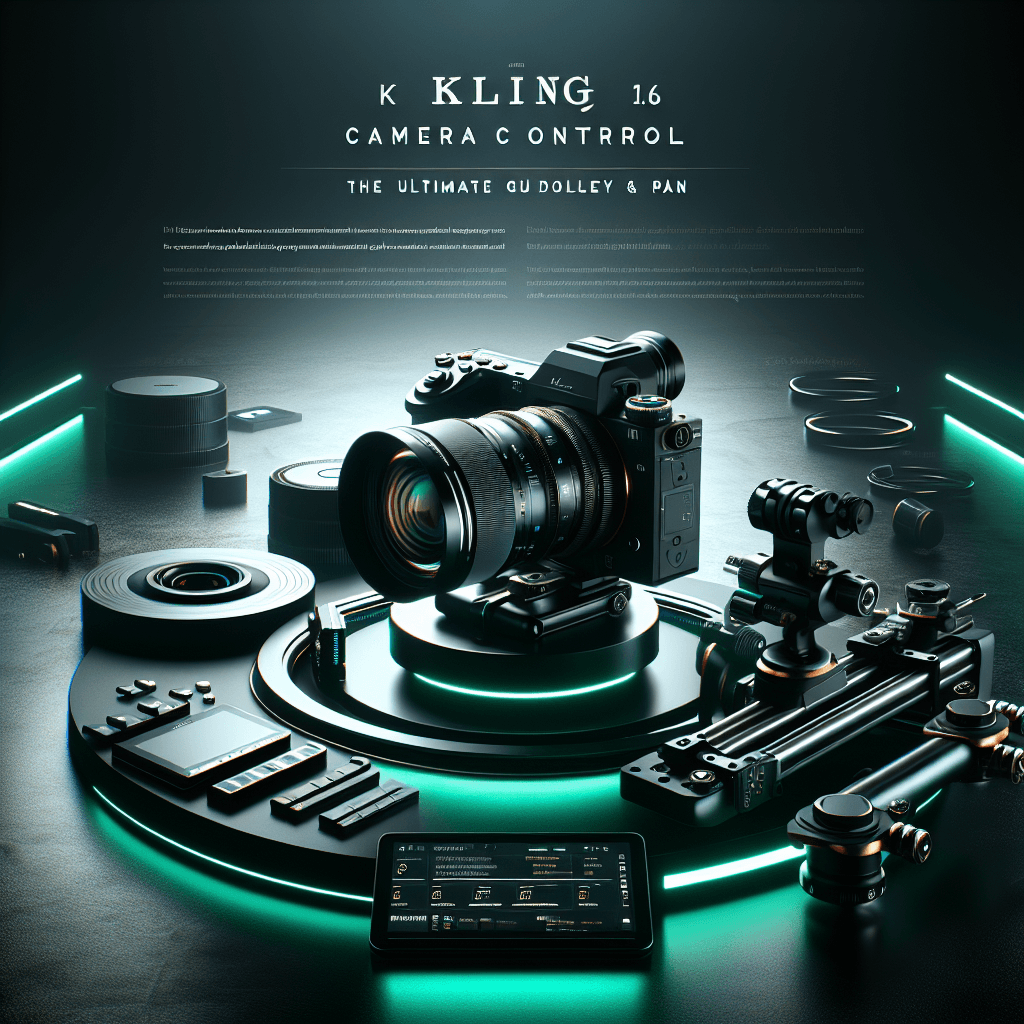 Kling 1.6 Camera Control: คู่มือฉบับสมบูรณ์สำหรับการเคลื่อนกล้องแบบ Dolly และ Pan